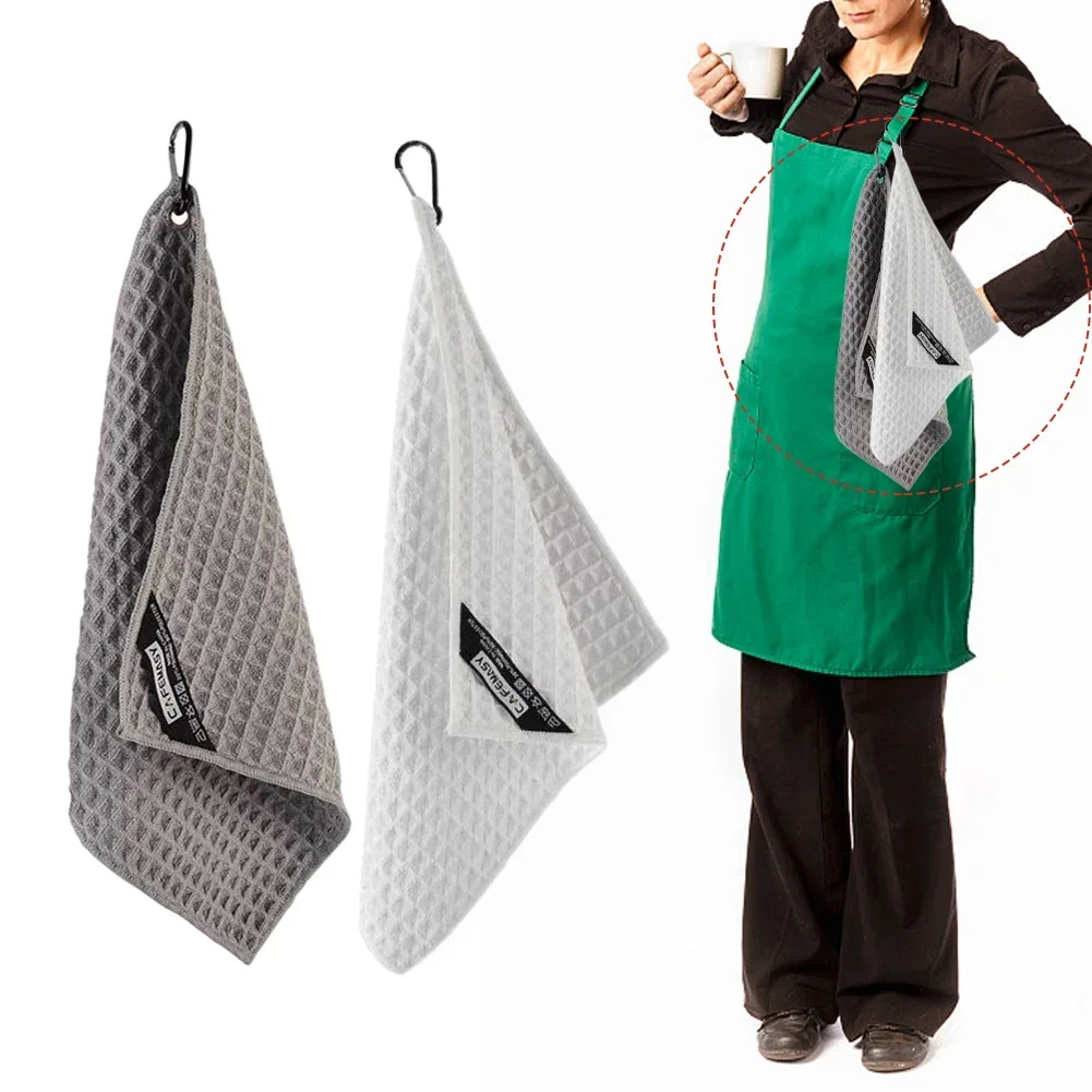 Barista Micro Schoonmaak Handdoek Voor Koffiebar Keuken Thuis Super Absorberende Microfiber Reinigingsdoek Handdoeken Koffiemachine Schoner