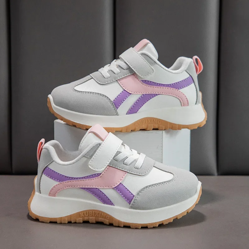 2026 New Kid Sneakers Fashion Girls Shoe Kid Running Shoes Breathable Male Women Sneakers All match Casual Shoes