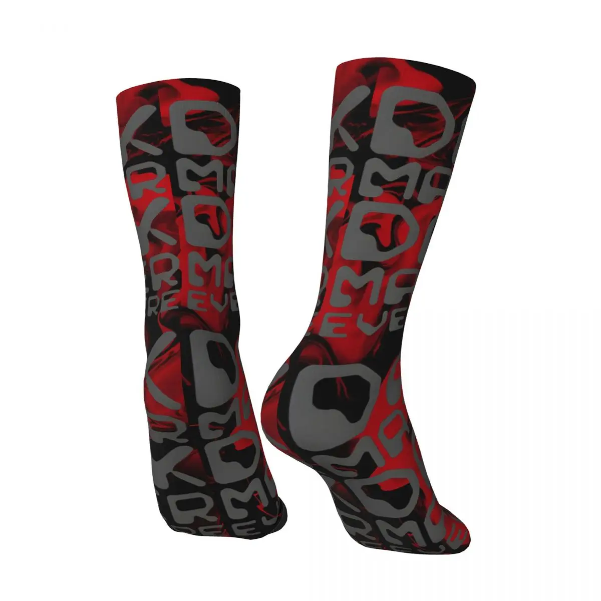 Crazy compression Dark Matter Sock for Men Harajuku Pearl Jam Seamless Pattern Crew Sock Casual