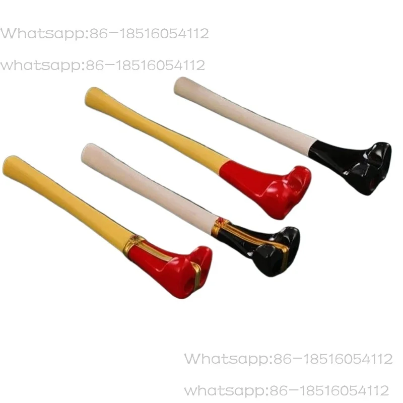 Resin Bone Flute Beginner Creative Gift Smooth Tibetan Bone Flute Portable Sound Therapy Musical Instruments