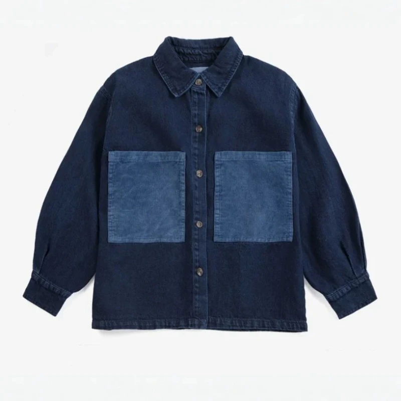 BC 2026 Autumn-Winter New Collection Kids' Matching Set – Boys' Denim Shirt with Pants Girls' Dress Blouse Children's Clothing