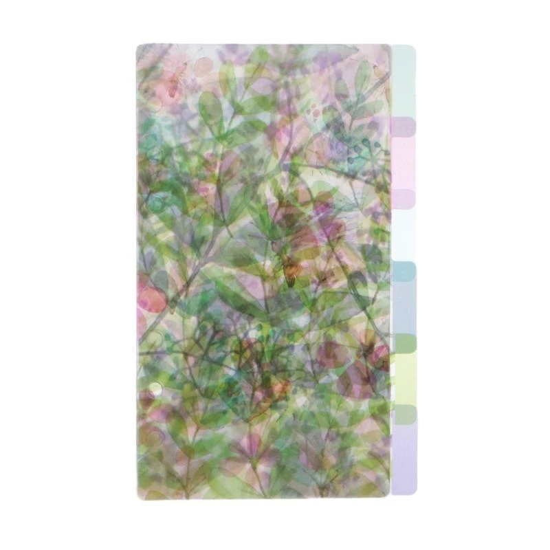 

W89C Catoon Clear Divider Index Pages Classified Sorter For 6-Holes Binder