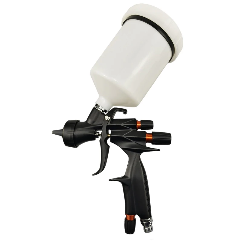 

2026 New Concept Alloy Gravity Feed HVLP Air Spray Gun 1.3mm Stainless Steel Nozzle Automotive Clearcoat Spraying