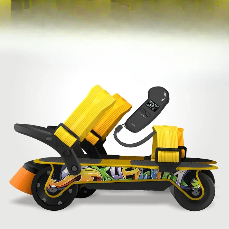 

Electric roller skates travel artifact folding portable electric skateboard skates