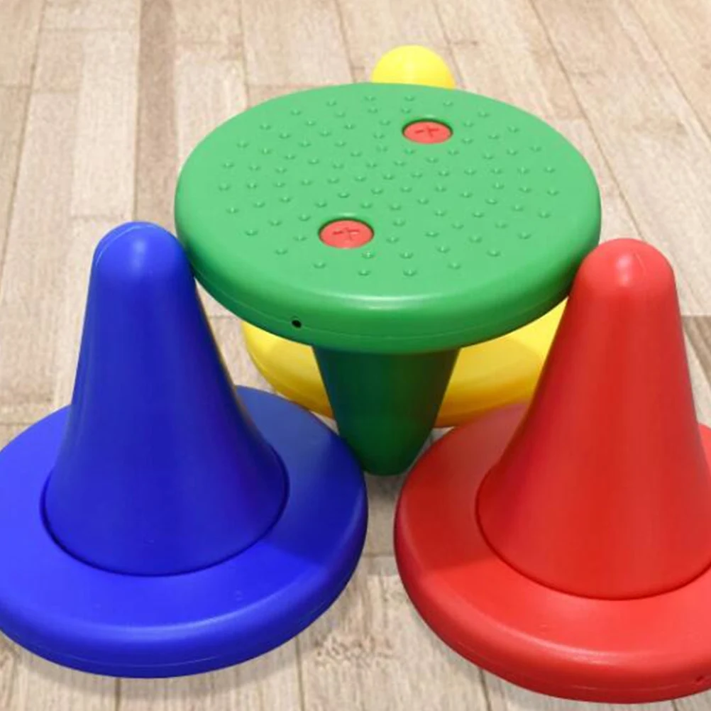 Balance Chair Balance Stool For Children Single Foot Stool for Kids Children Training Wobble Board Sports Toy Plastic Outdoor