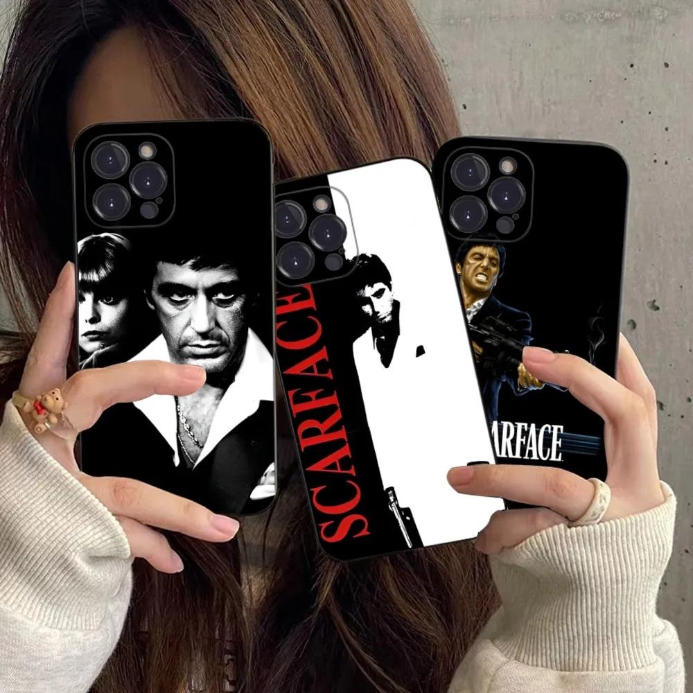 Scarface Tony Montana Phone Case For IPhone 14 11 12 13 Mini Pro XS Max Cover 6 7 8 Plus X XR SE 2020 Funda Shell