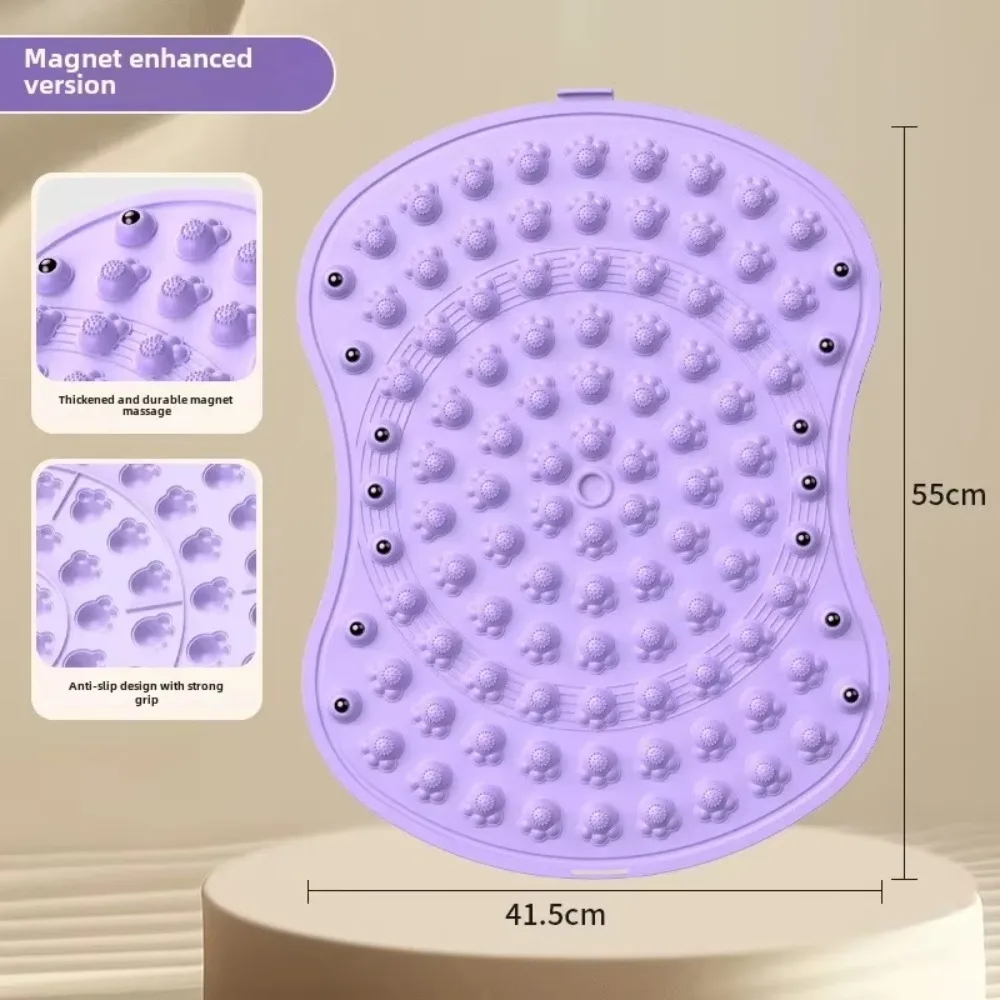 

Прочный магнитный массажный коврик для ног, креативная противоскользящая фитнес-подушка для стоп, расслабляющая акупрессурная доска для точечного массажа, для использования на улице