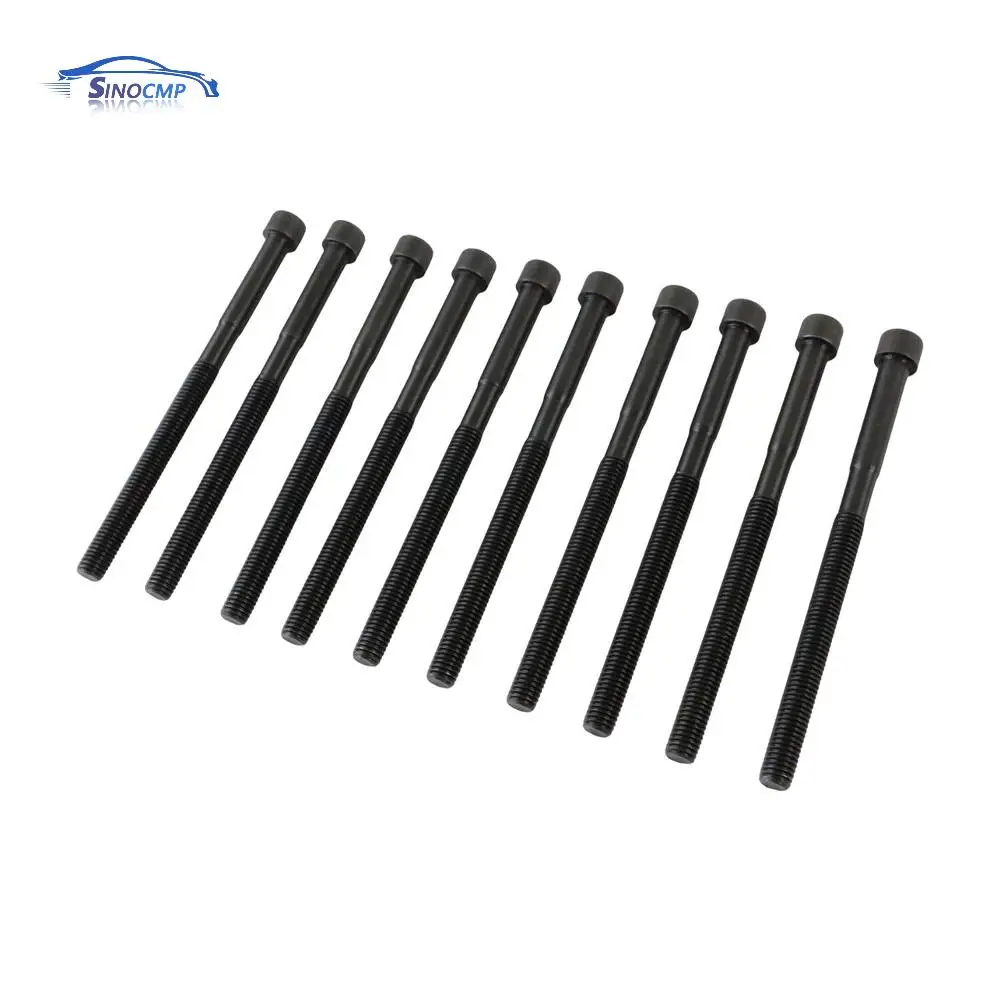 

10 PCS 22321-2B700 G4FD Engine Cylinder Head Bolts Kit For 2009-2020 Hyundai Accent Creta Elantra Kia Ceed Soul Seltos G4FD 1.6L