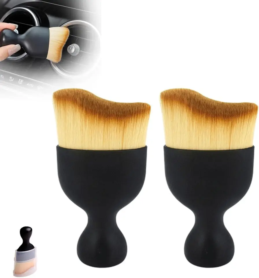 

Car Interior Dust Sweeping Soft Brush, 2024 New Car Air Outlet Cleaning Brush Car Dust Brush, Car Interior Detailing Brush Dust