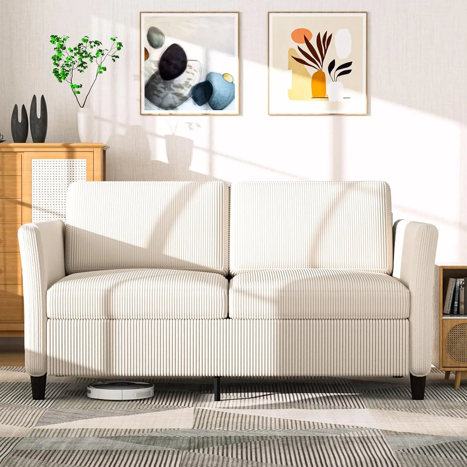 60.6" Corduroy Love…