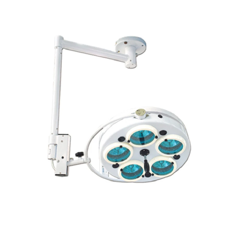 

Hospital portable 5 holes halogen examination surgical light for pet veterinary Dental operating room