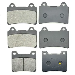Motorcycle Front Rear Brake Pads For YAMAHA TDM850 1991-1998 FZR1000 1987-1988 TDM 850 FZR 1000