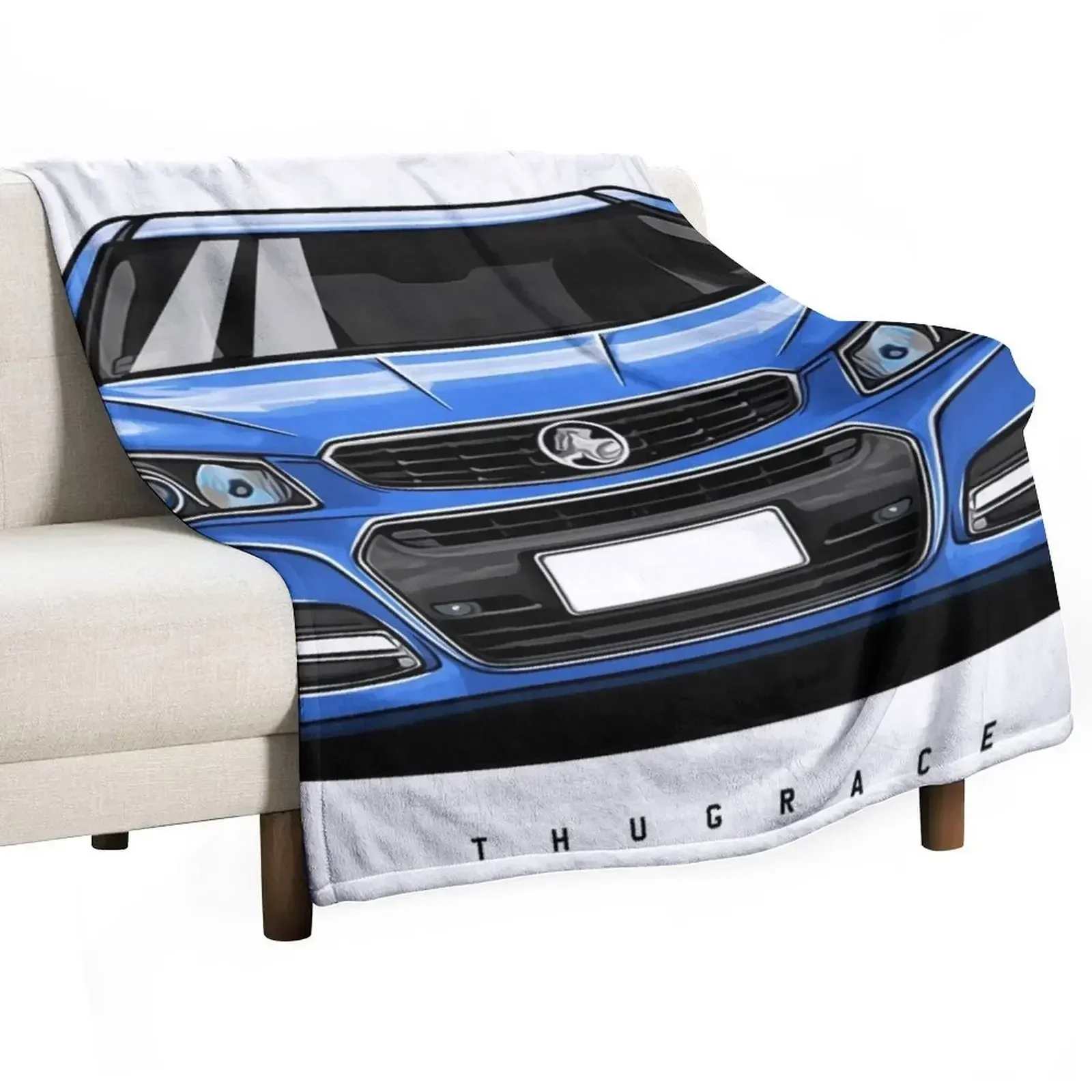 holden commodore ss car art Throw Blanket Decoratives Sofas Blankets