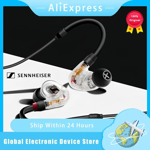 Auriculares deportivos con cable Sennheiser IE40 PRO originales con aislamiento acústico preciso para auriculares de monitoreo para correr