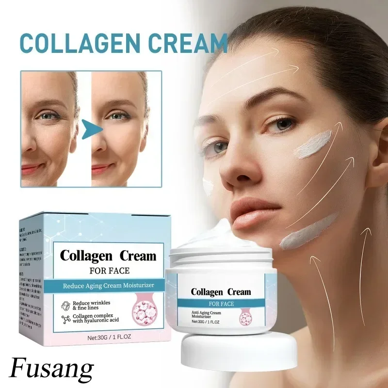 

Women Collagen Boost Facial Cream Moisturizing Firming Skin Anti-Wrinkle Cream Efficient Anti-aging Rejuvenation Cream Face Care