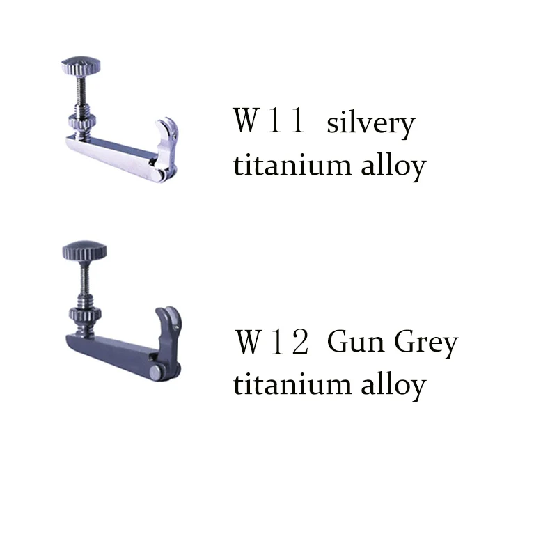 High Grade Titanium Alloy Violin Fine Tuning Violin Tuner 4/4 Accessory