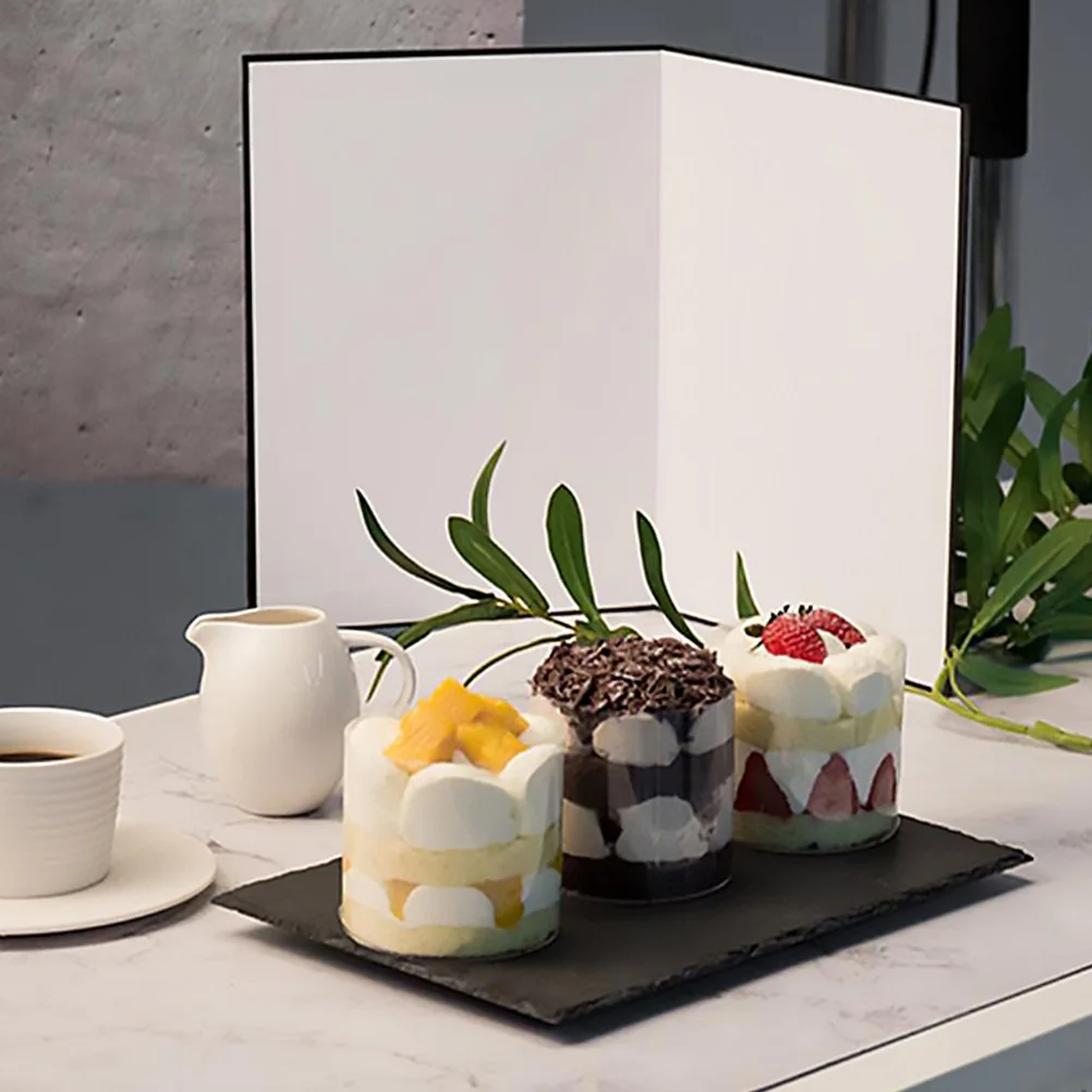 

2Pcs Photography Reflector Lightweight Folding A4 Size Sided Reflective Board Photography Accessories Light