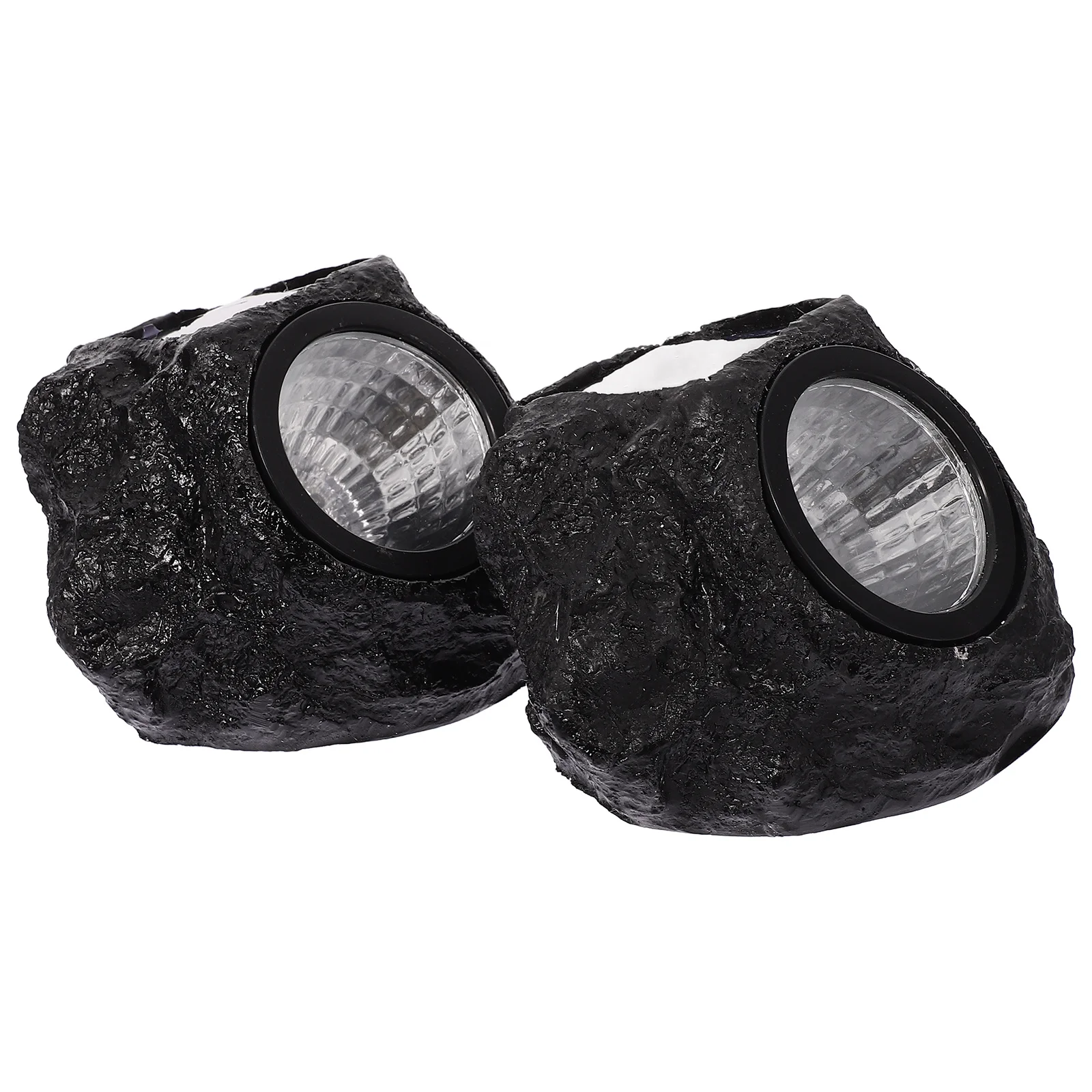 

2 pcs Powered Lawn Lamp 3 Led Waterproof Outdoor For Garden Solar Energy Spotlight Stone Spotlight High Brightness