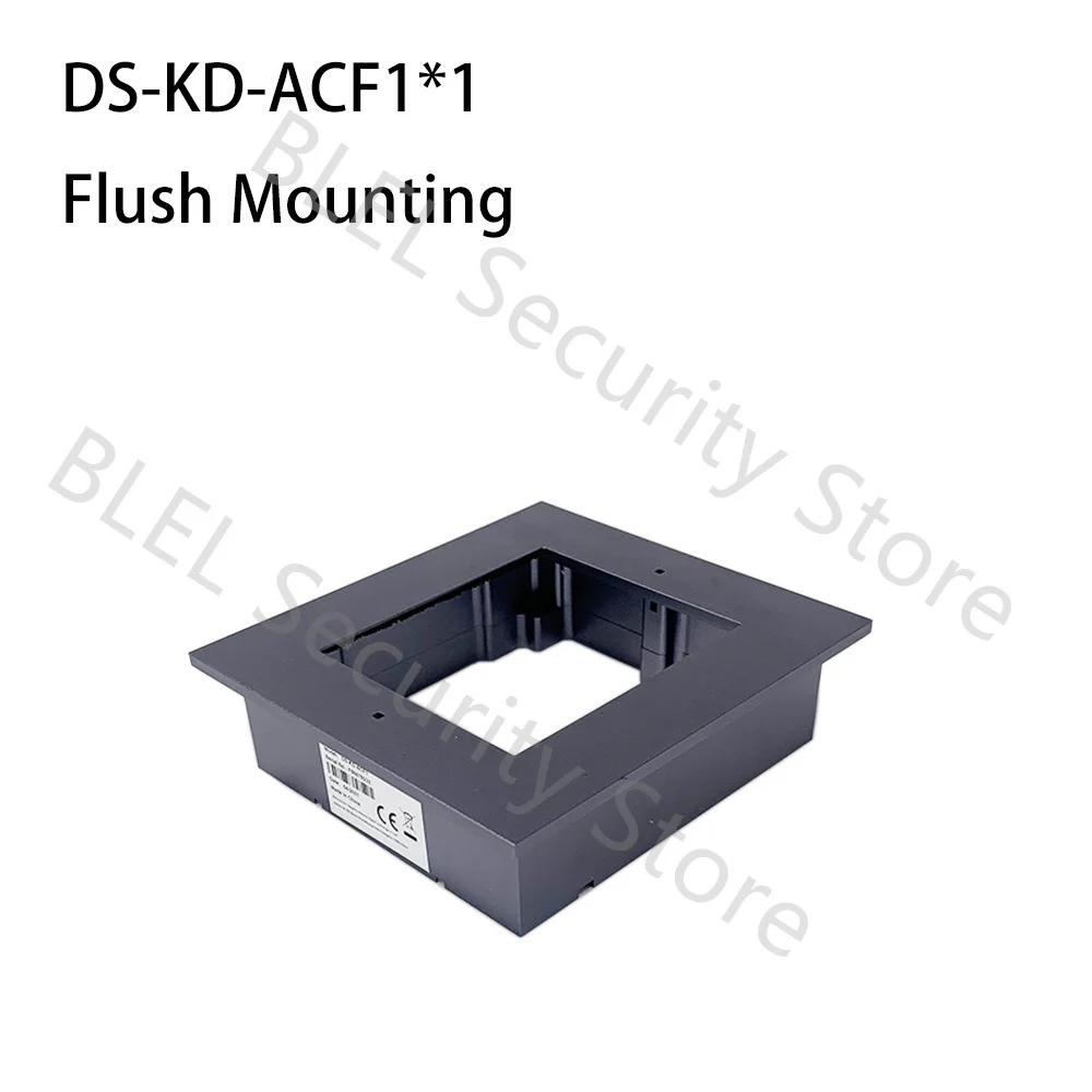 Hikvision-intercomunicador de vídeo DS-KD8003-IME1(B), Original, DS-KD-ACF1, DS-KD-ACF2, DS-KD-ACW1, ACW2, ACW3, DS-KD-KP, empotrado en superficie