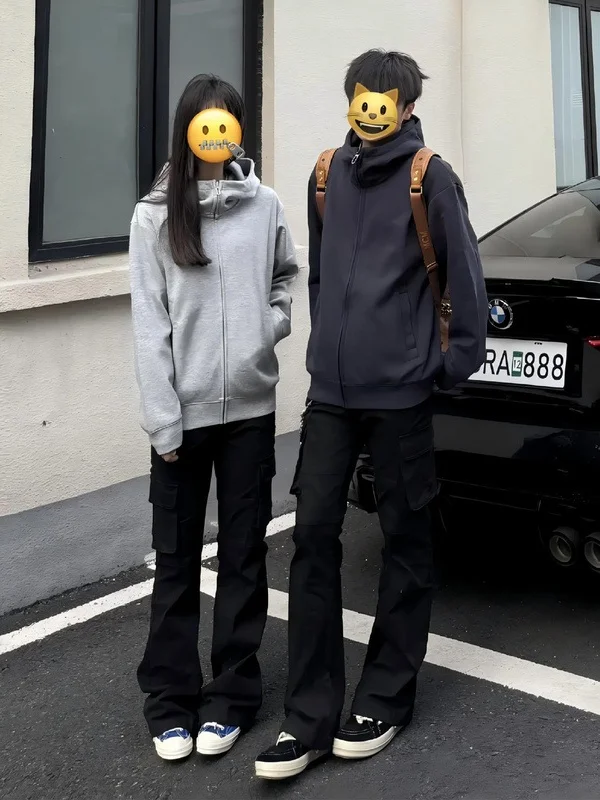 

Мужские джинсы Bla Cleanfit Knife в американском стиле High Street, зауженные брюки с множеством карманов, расклешенные рабочие брюки