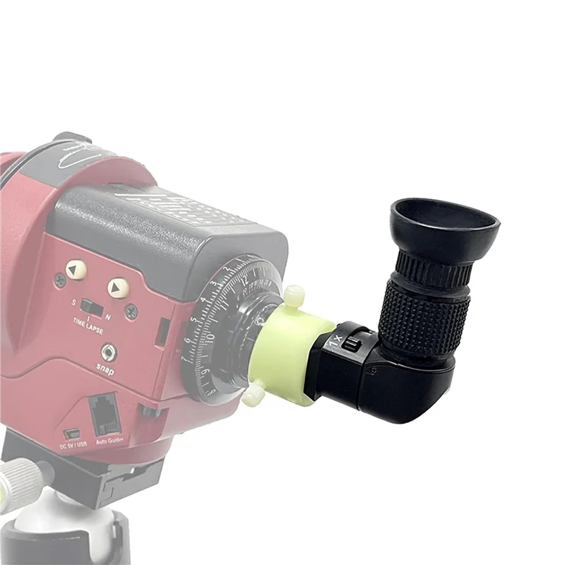 A37T-Right Angle Viewfinder With Adapter For Polar Scope, Built-In Diopter And 360°Rotating For Doing Polar Alignment