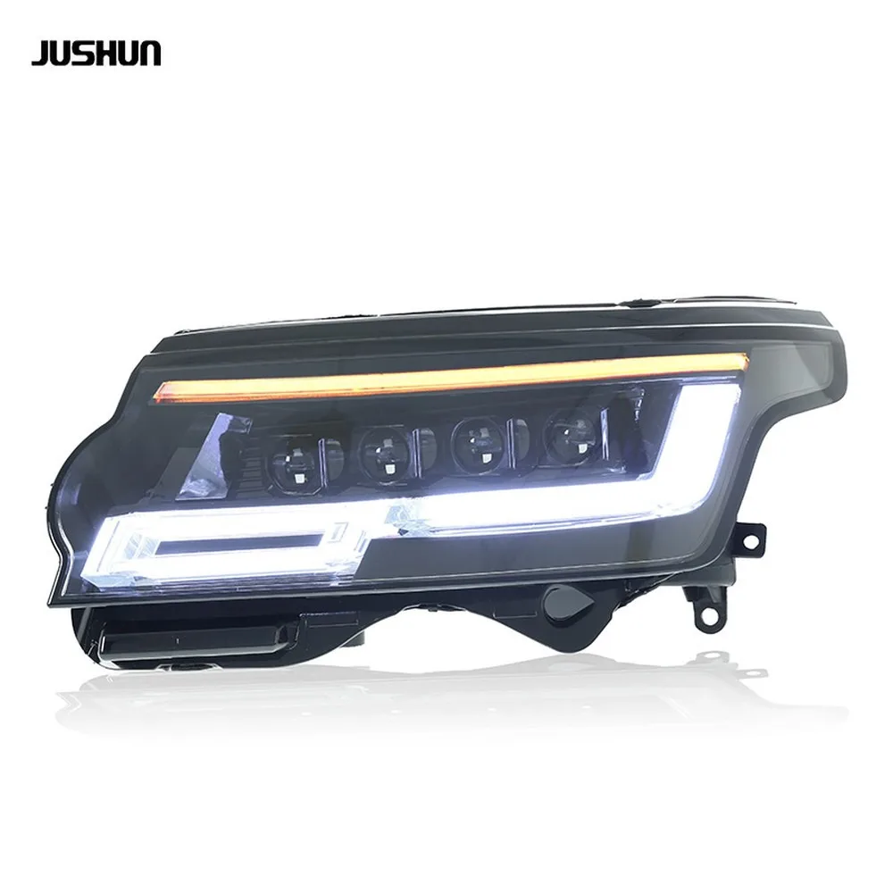 For 13-23 Land Rover Range Rover Sport Headlights Assembly LED Matrix Lens DRL Turn Signal Upgrade