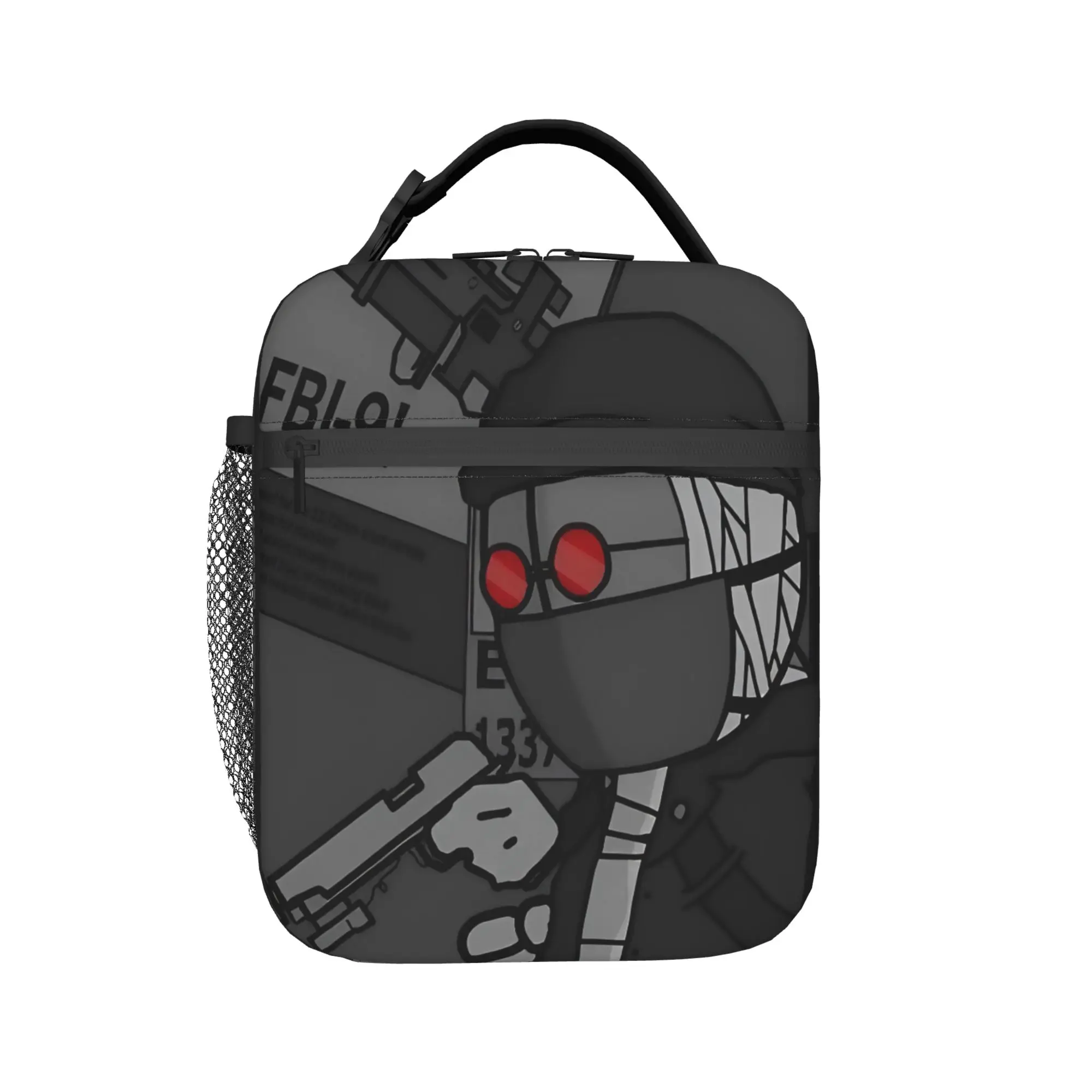 Insulated Lunch Bags MADNESS COMBAT Hank Accessories  Food Box Y2K Cooler Thermal Bento Box For School