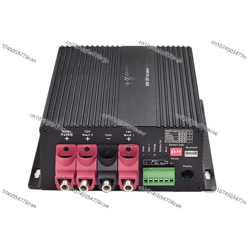 12V B2B battery to battery SOLAR DC TO DC charger lead acid Lithium battery charger with LCD Display