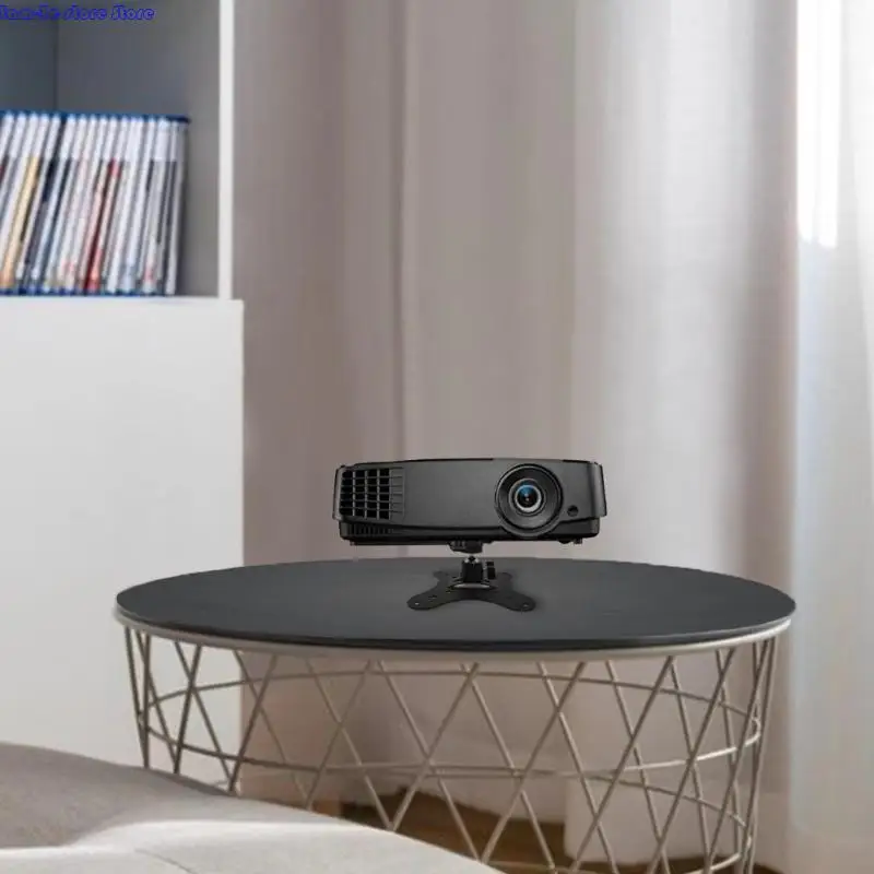 D0UA Одно отверстие проекторы кронштейна 360 градусов регулируемый угол угла с скрытым хранением кабеля тяжелый металл