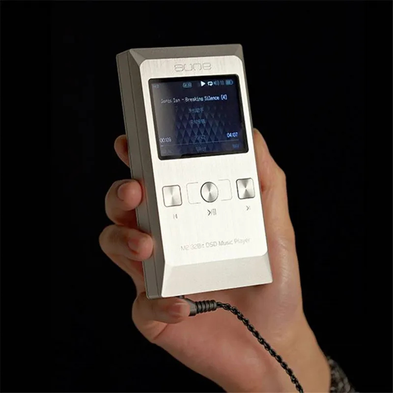 Aune M2Pro 32Bit/192kHz DSD64 HiFi Audiophile Auriculares sin pérdidas AMP Reproductor de música portátil