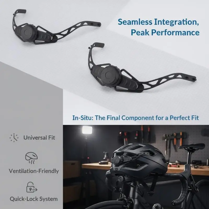 1Pcs Portable Replacement Helmet Retention System Lightweight Parts Helmet Adjuster Strap For Cycling Accessory Helmet Regulator