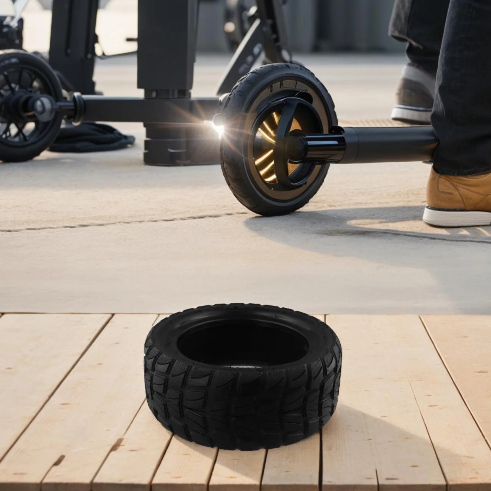 

Wear Resistant Electric Scooter Inch Tubeless Tire Weight EElectric Scooter Inch Lightweight Not Easy To Deform