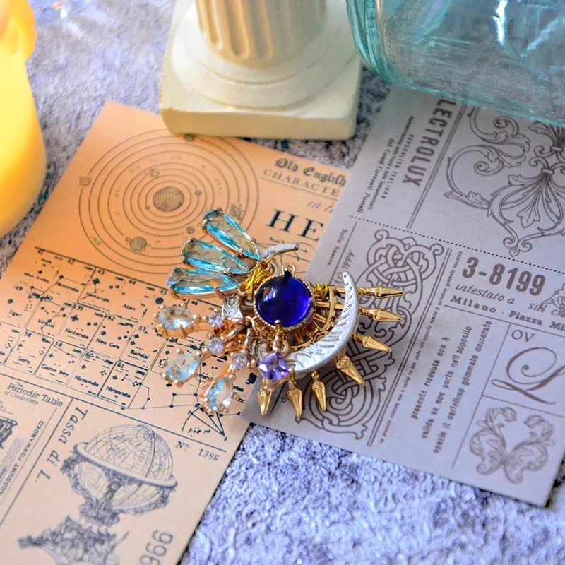 

CyAnime Game FF14 Final Fantasy BLACK MAGE Cosplay Fashion Metal Badge Figure Brooch Pin Bags Pendant Medal Button Souvenir