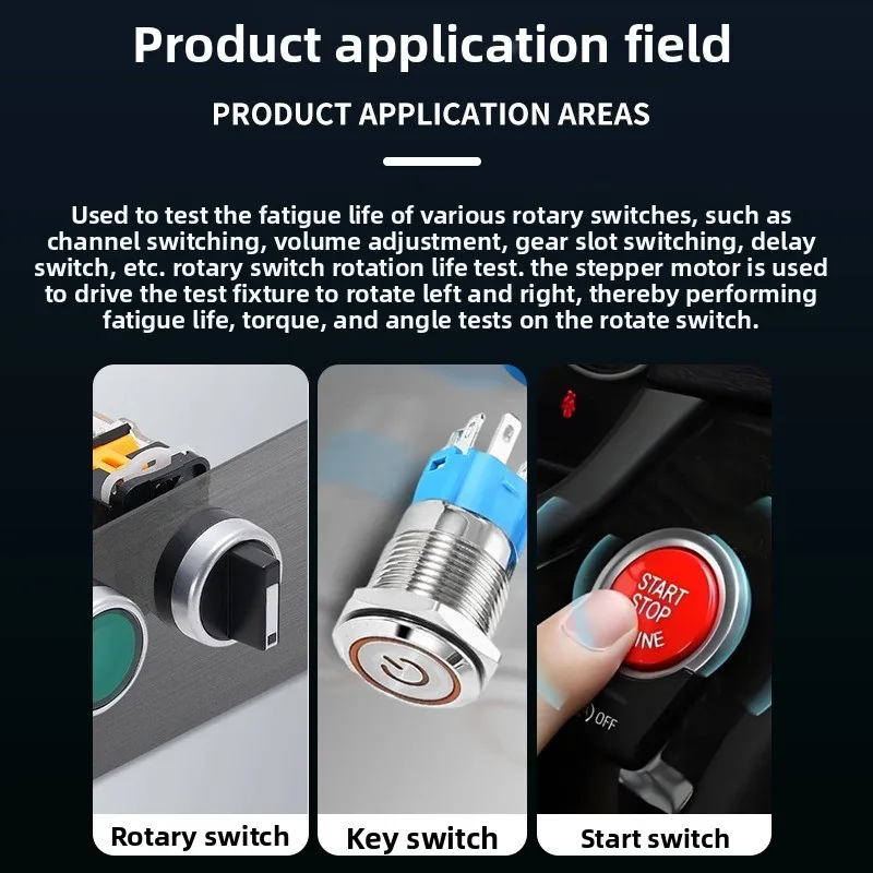 Button switch fatigue life testing device Button reciprocating fatigue resistance tester