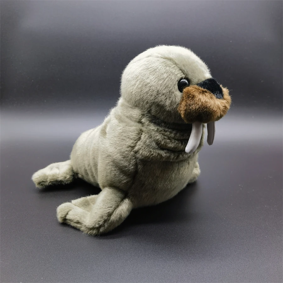 Walrus High Fidelity Anime Cute Plushie Morse Plush Toys Lifelike Animals Simulation Stuffed Doll Kawai Toy Gifts For Kids