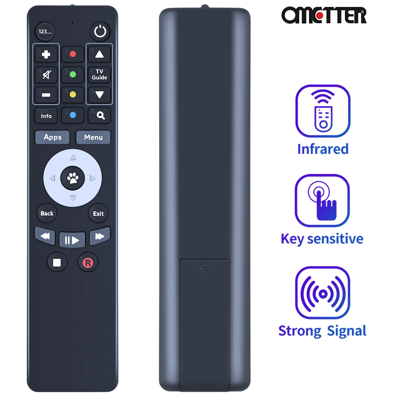Mini Universal TV Remote: Perfekte Lösung für alle modernen Set-Top-Boxen und 4K-Receiver