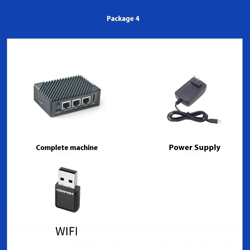 cbhioarpd NanoPi R5S Router Dual 2.5G+ Gigabit Mini Development Board CNC Vollmetallgehäuse RK3568 6