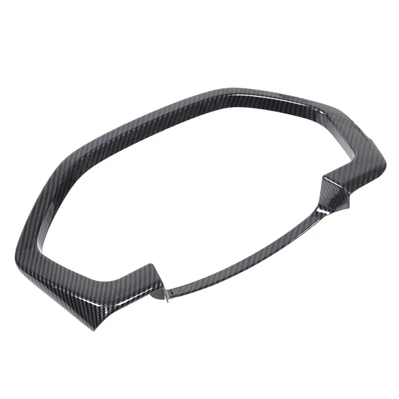 Dashboard Meter Panel Frame Trim For Honda Pilot 2023 2024 Accessories ABS Carbon Fiber