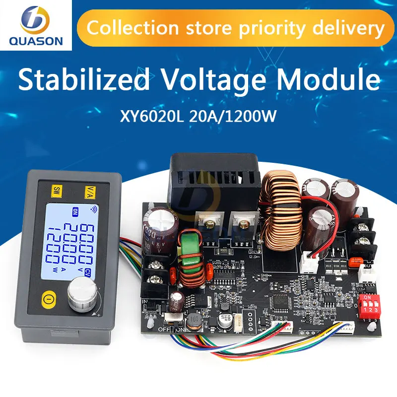 XY6020L CNC adjustable DC stabilized voltage power supply constant voltage and constant current 20A/1200W step-down module