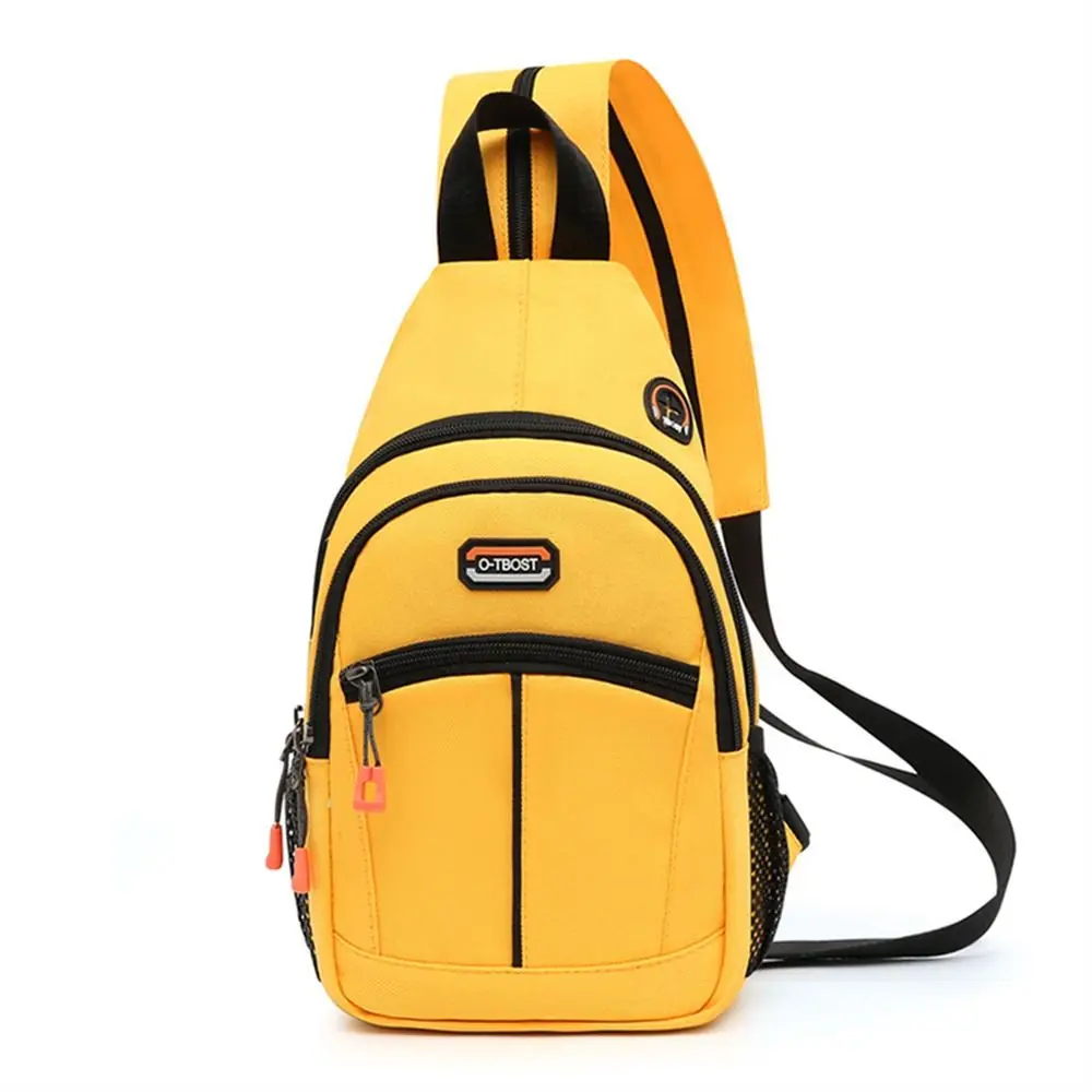 

with Earphone Hole Sling Chest Bag Shoulder Bag Waterproof Girl Crossbody Bag Messenger Bag Oxford Fabric Mini Backpack