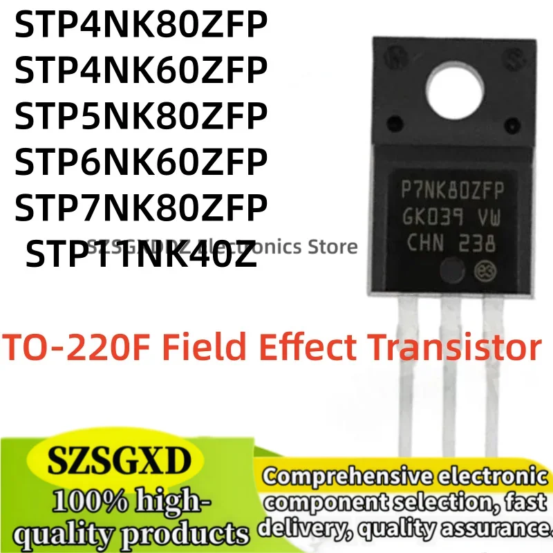 10-20Uds STP6NK60ZFP P6NK60ZFP STP7NK80ZFP P7NK80ZFP P11NK40Z STP4NK80ZFP P4NK80ZFP STP4NK60ZFP P4NK60ZFP STP5NK80ZFP P5NK80ZFP