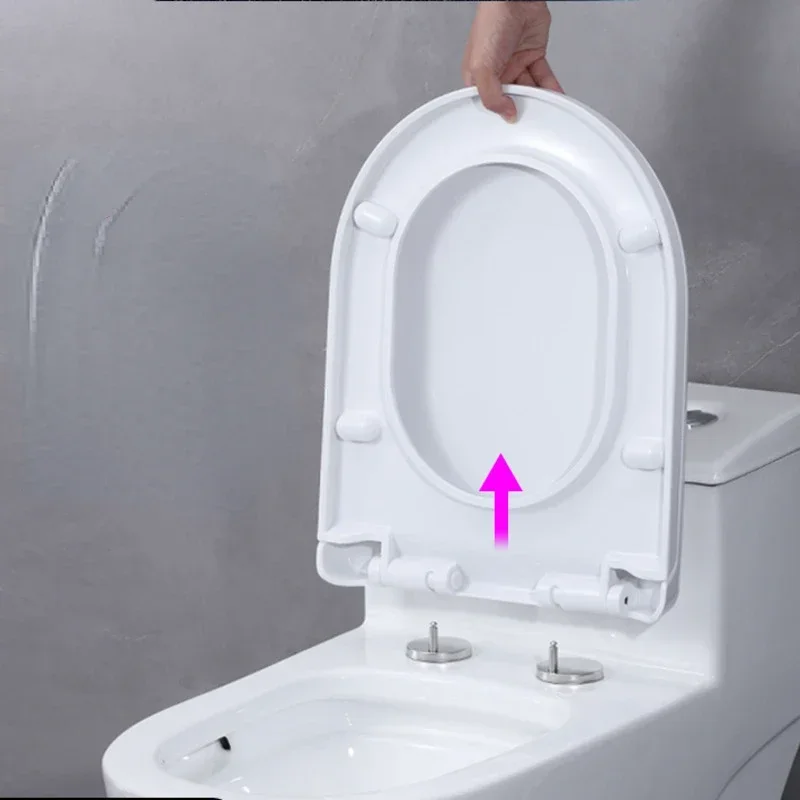 Universal Thickened Toilet Cover CompressionResistant Old Style UV Type Seat Plate for Enhanced Bathroom Accessories