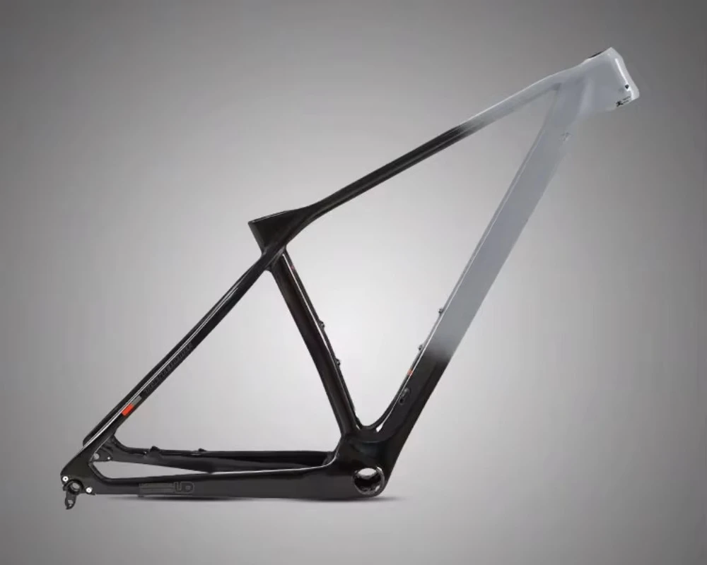 

T900 Carbon Fiber Mountain Bike Frame 27.5 29er Thru Axle 12x148mm Holographic Color Professional Racing Cycling Equipment Gear