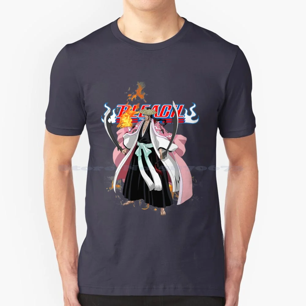 The Ulimate Power Of Shunsui Kyoraku T Shirt 100% Cotton Tee Ulimate Power Shunsui Kyoraku Manga Japanese Funny Anime Girl