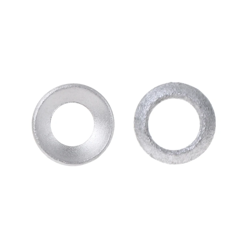 

2 Pcs Bicycle Brake Caliper Spacer Joint Washer Aluminum Mountain Bike Accessory