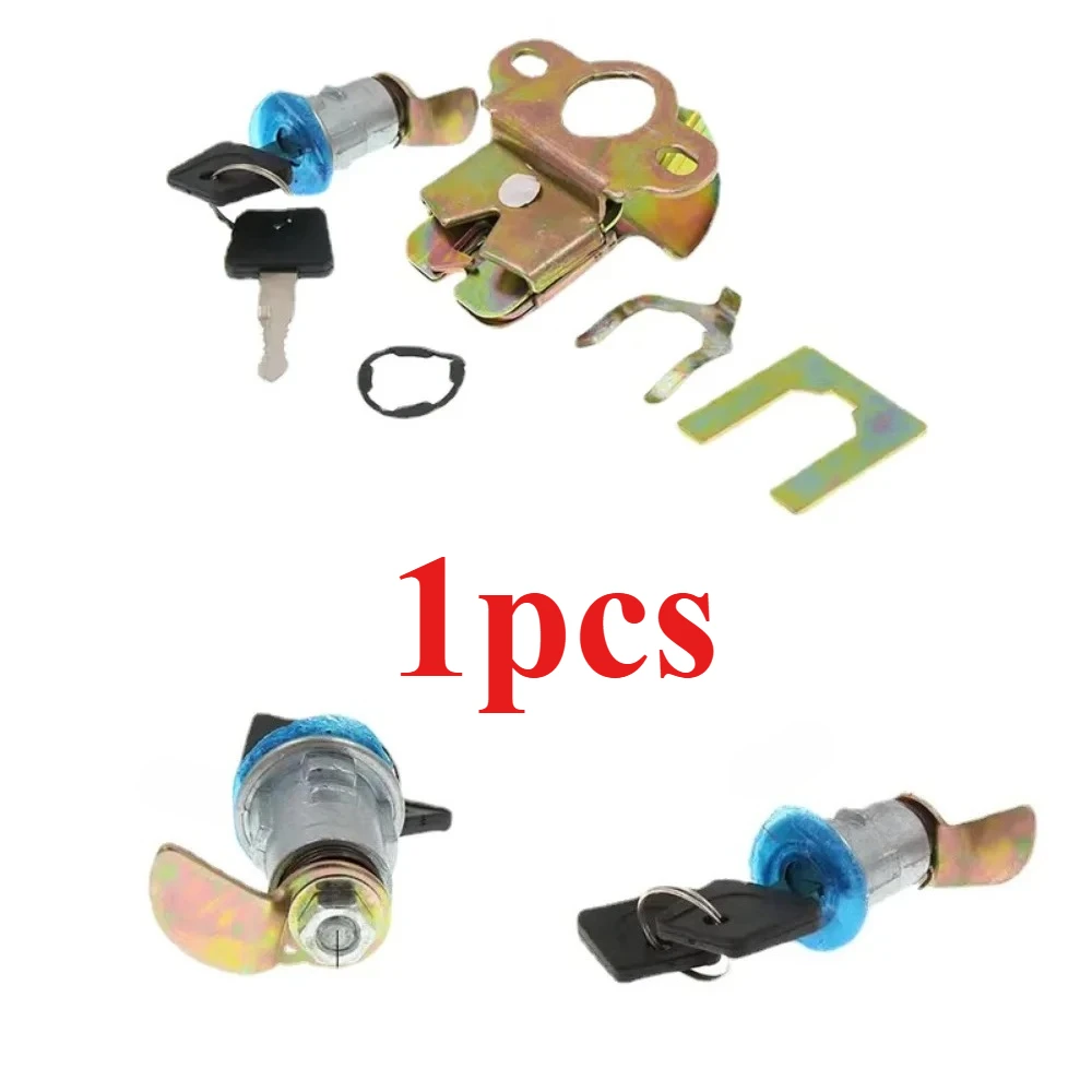 1set For Electric Vehicle Accessories Battery Long Hook,Trunk Lock Short Trunk Lock Toolbox Password protected