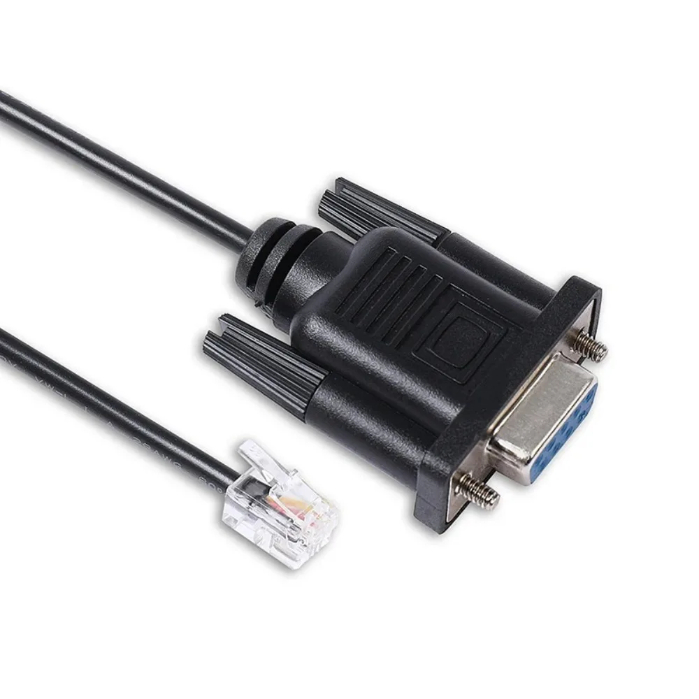 

9-Pin Female D-sub to RJ11 4P4C Male 10FT Programming Cable Compatible with DirectLOGIC DL305 Series D3-340 CPU