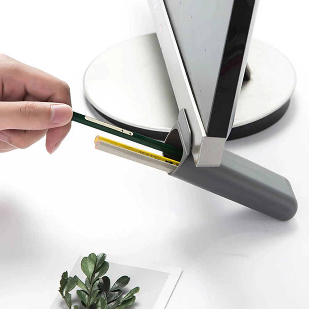 

4 Pcs Tableware Multifunctional Pen Holder Office Organizer for Desk Pp Monitor Accessory