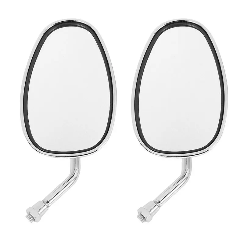 A11M-3X For Honda Shadow Spirit 750 1100 VTX1300 VTX1800 Chrome Motorcycle Mirrors 10MM