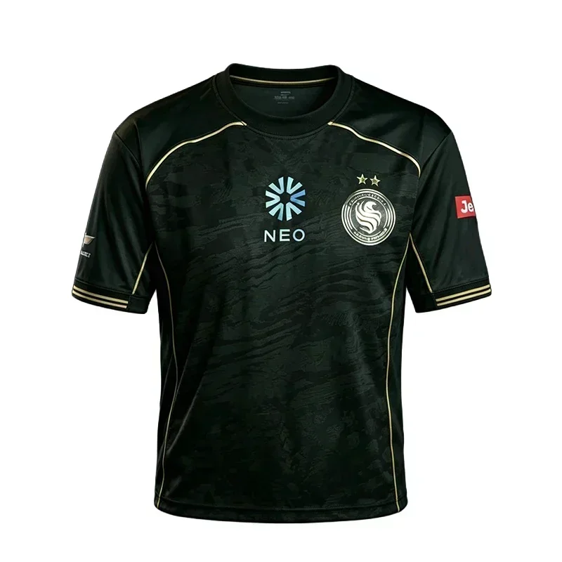 Team Falcons 2026 Trainingsuniformen, CS2 E-Sport, NIKO, M0NESY, Kyousuke, T-Shirts, Herren-T-Shirts mit Rundhalsausschnitt, Geschenke. – Detail 5